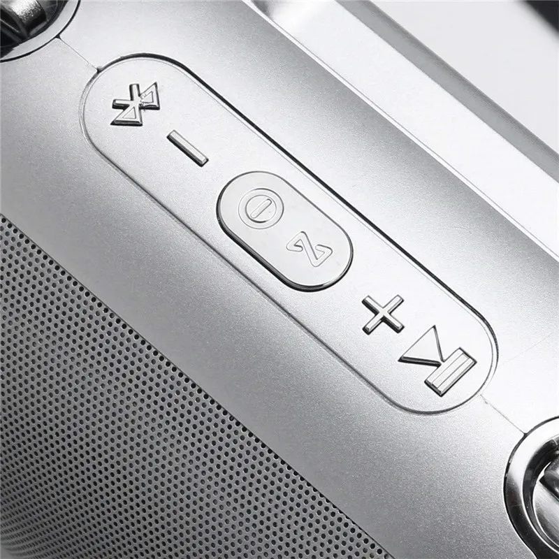Портативный Bluetooth динамик на открытом воздухе тяжелый сабвуфер Hi-Fi супербасы беспроводные колонки с tf-картой u-диск fm-радио для IPhone huawei