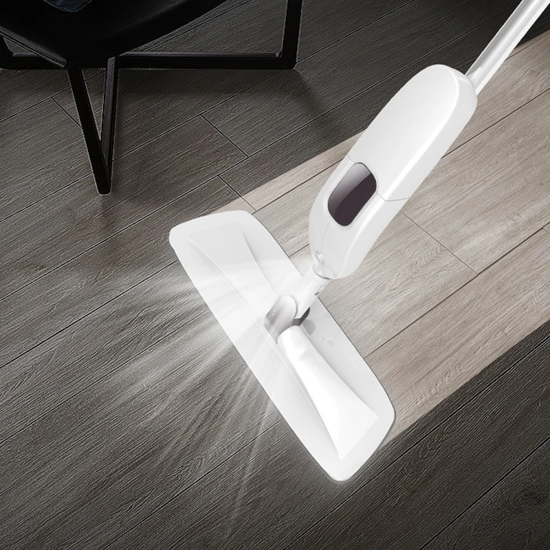 

Lazy Spray Floor Mop Reusable Microfiber Pads 360 Degree Handle Mops for Home Kitchen Laminate Wood Ceramic Tiles Floor Cleaning