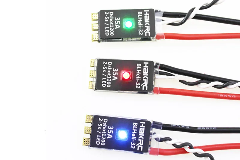 Aerops BLHeli-32 35A Brushless ESC Support Dshort1200 2-5S Electric Speed Controller for 250 280 FPV Racing Drone Qaudcopter