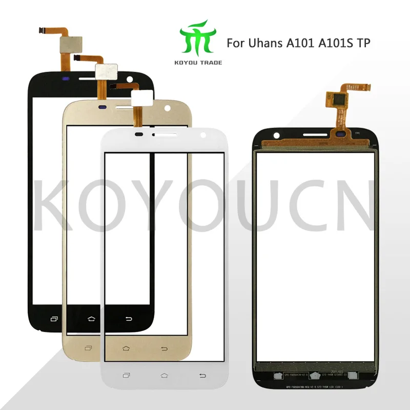 Для Uhans A101 A101s передняя стеклянная линза для мобильного телефона сенсорная панель