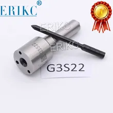 Inyector diésel ERIKC G3S22, pulverizador de inyección Original de Common Rail G3S22, boquilla para inyector de combustible para Denso