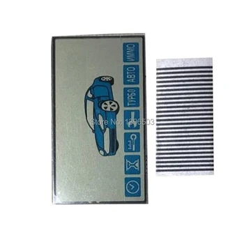 

10PCS/lot E90 Lcd Display Screen Flexible Cable for Starline E90 LCD Remote Control Key Fob E90 lcd display + Zebra Stripes