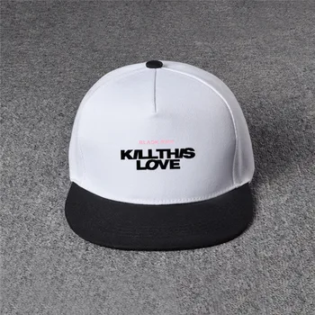 

New Kpop BLACKPINK KILL THIS LOVE Cotton Hat Korean Singing Group Baseball Cap Snapback Fashion Trend Hip Hop Hat Holiday Hats