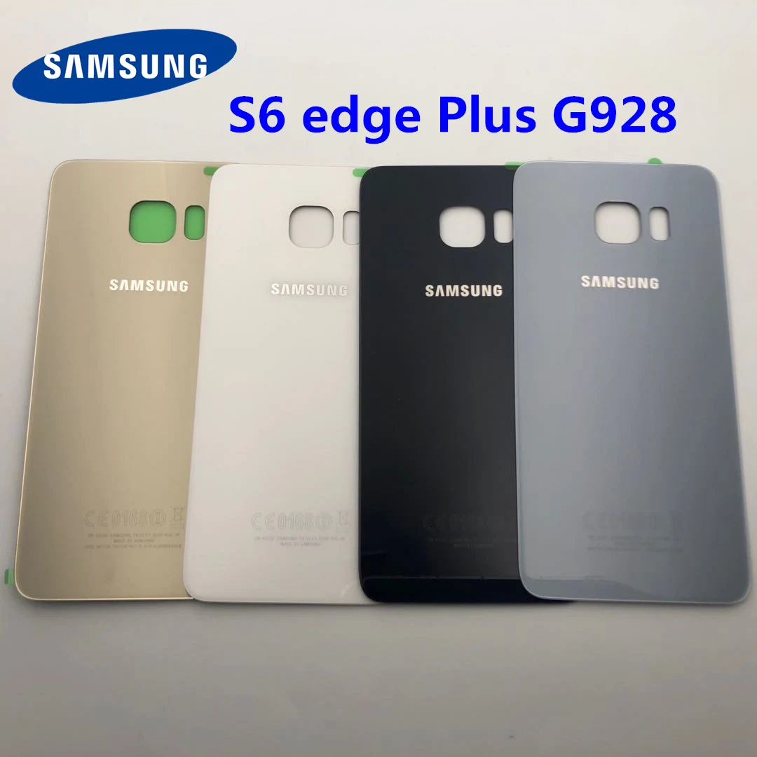 S6+ полный корпус задняя крышка+ передняя стеклянная линза+ средняя рамка для samsung Galaxy S6 Edge Plus G928 G928F