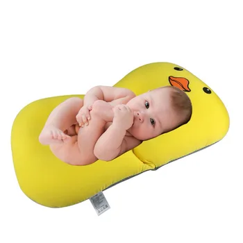 

New Baby bath tub Newborn Baby Foldable Baby bath tub pad & chair & shelf newborn bathtub seat infant support Cushion mat