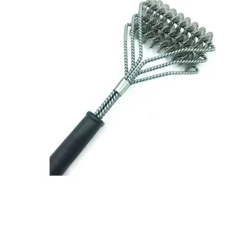 

Outdoor Grill Cleaning Wire Brush Portable Grill Cleaning Brush For Kitchen Barbecue Cleaning Accessories