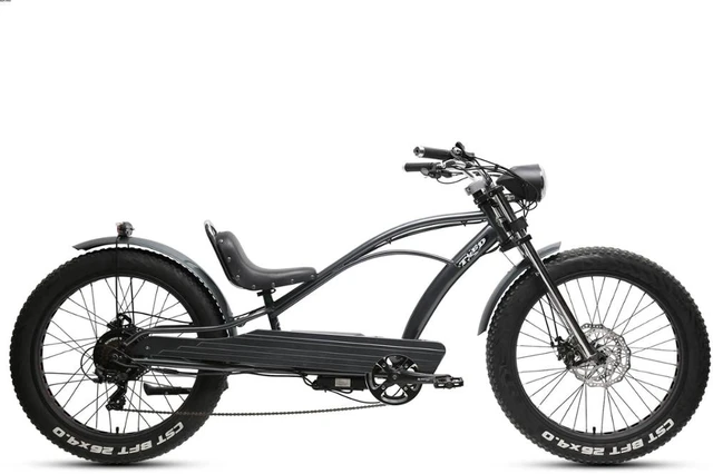Bicicleta Eléctrica Chopper con neumático ancho de 26 pulgadas, bici con  Motor de 48v, Popular - AliExpress