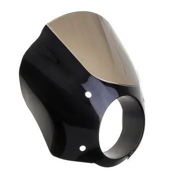 

New 39MM/49MM Front ABS Plastic Headlight Fairing Clowing Bracket Windshield& Trigger Lock Mounting Kit For Sportster XL883 1200