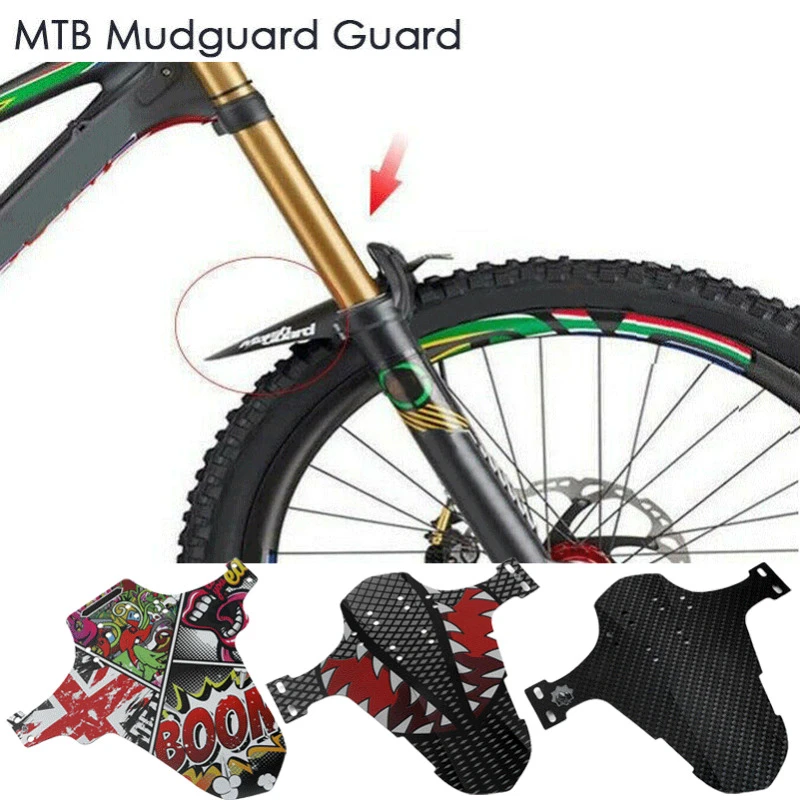 MTB Mudguard Guard Set Mountain Bike Bicycle Fender Front Rear Tyre Mud Guard //