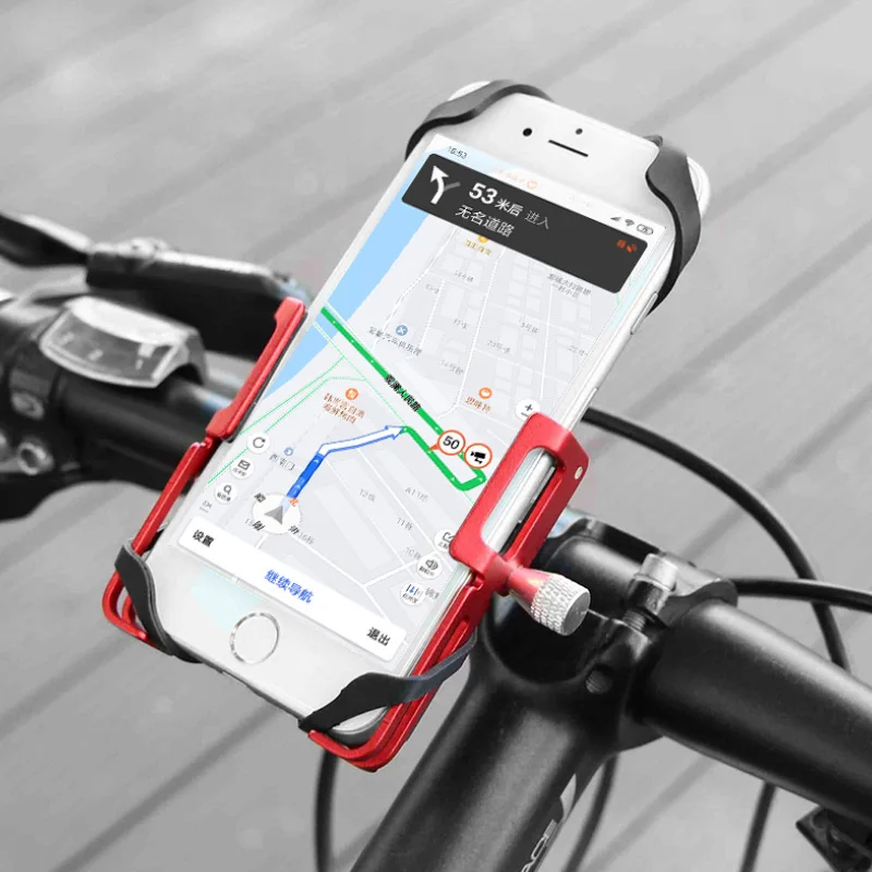 GUB P20 алюминиевый велосипедный держатель для телефона 3," до 7,5" для телефона, вращение на 360 градусов, крепление для велосипеда, кронштейн, руль, ручки, зажим