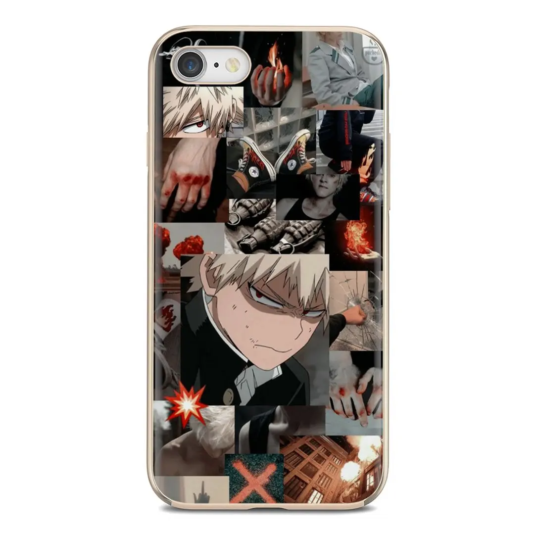 For Meizu M6 M5 M6S M5S M2 M3 M3S NOTE MX6 M6t 6 5 Pro Plus U20 Soft TPU Silicone Phone Cases Bags Katsuki Bakugo 