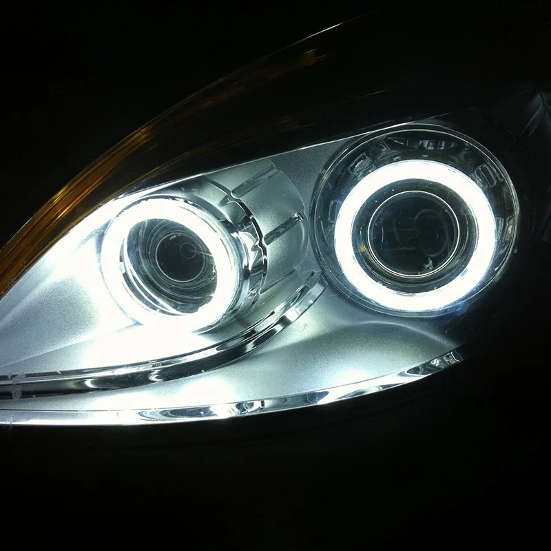 

2pcs Car Led Light Angel Eyes COB Daytime Running Headlight Lamp Halo Ring auto Light DRL 12V 60MM 70MM 80MM 90MM 100MM 110MM