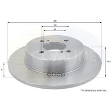 Диск Тормозной | Зад Прав/Лев | Suzuki Swift(2010-) Rear(5561171l00, 5561171l01) Comline арт. ADC0934