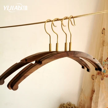 

Modern Hanger Adult Coat Skirt Dress Clothing Storage Rack Hanger Wooden Anti Slip Clothes Hanger Wardrobe Organization