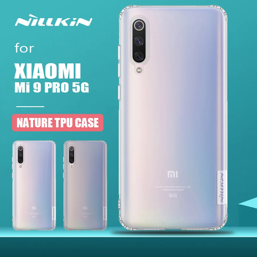 Чехол Nillkin для Xiaomi Mi 9 Pro чехол телефона из ТПУ силиконовый мягкий накладка