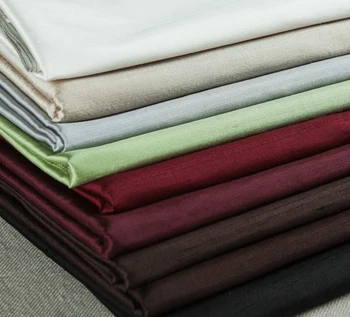 

tailor shop Multicolor silk double palace mulberry silk dupion silk spring and summer shirt pants man suit thai raw silk fabric