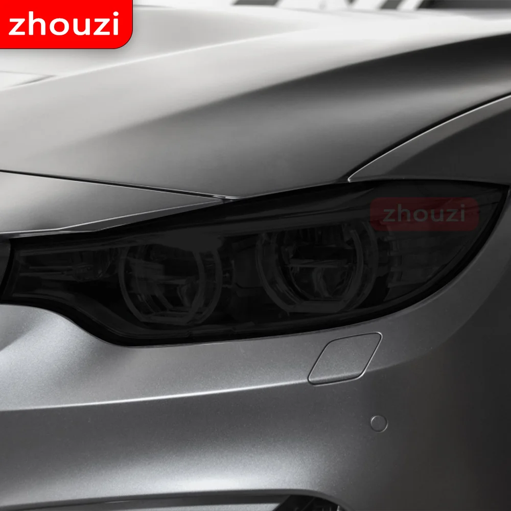 2 Pcs For BMW M3 F80 M4 F82 F83 CS Coupe Car Headlight Tint