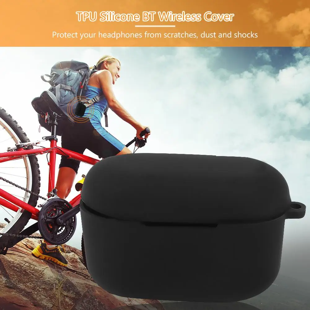 1 шт. ТПУ Мягкий силиконовый чехол беспроводной Bluetooth наушники защитный для Sabbat