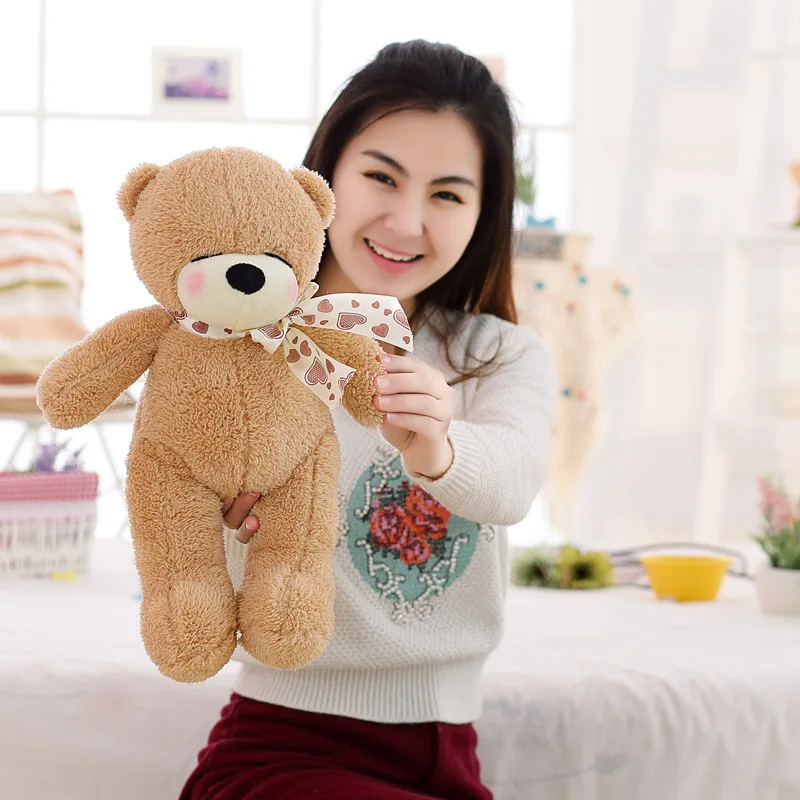 

Plush Toys Shy Teddy Bear Doll Valentine's Day for a Girlfriend Children Gift