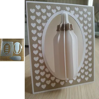 

3pcs Rectangle Turning Pop Shape Metal Cutting Dies Stencil For Scrapbooking Embossing DIY Paper Card Handcrafts Templates 2019