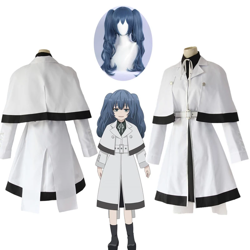 Tokyo Ghoul Yonashi Saiko Anime Cosplay Costume Shawl + Jacket + Shirt  + Skirt + Belt + Ribbon + Wig,S: Buy Online at Best Price in UAE 