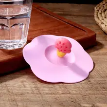 Torx Форма силиконовая крышка для стакана из термостойкого герметичный многоразовый мультфильм крышкой Творческий животных крышками 9/10 см