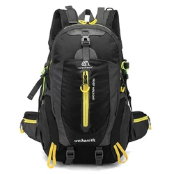 Waterproof Climbing Backpack Rucksack 40L Outdoor Travel Backpack Bag For Men