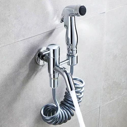 Handheld Toilet Bidet Sprayer Set Punch-free Pressurization Bidet Faucet For Bathroom Hand Sprayer Shower Head Self Cleaning