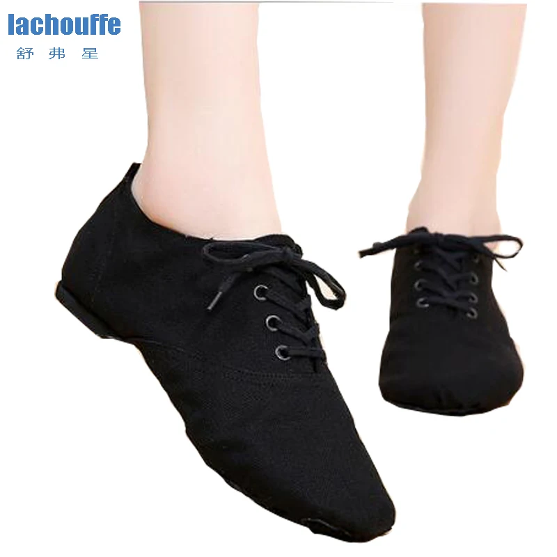 Женская танцевальная обувь, кожа/резиновая подошва, красная латинская/Самба/Джаз танцевальная обувь для мужчин Wo Мужская черная обувь, плоская подошва 1 см, танцевальная обувь, EU30-45