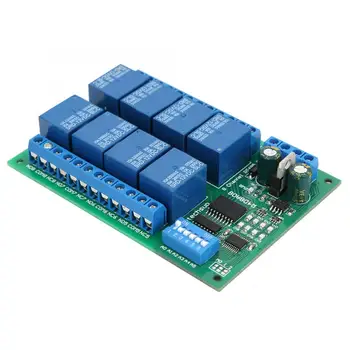 

Expansion Module 12V 8-Channel RS485 Relay PLC Expansion Board for RTU Protocol Remote Control