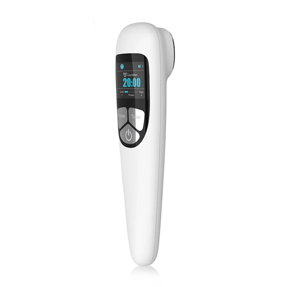 

Powerful Handheld Pain Relief Laser Therapy Device LLLT Red Light Portable Unit 650nm+808nm