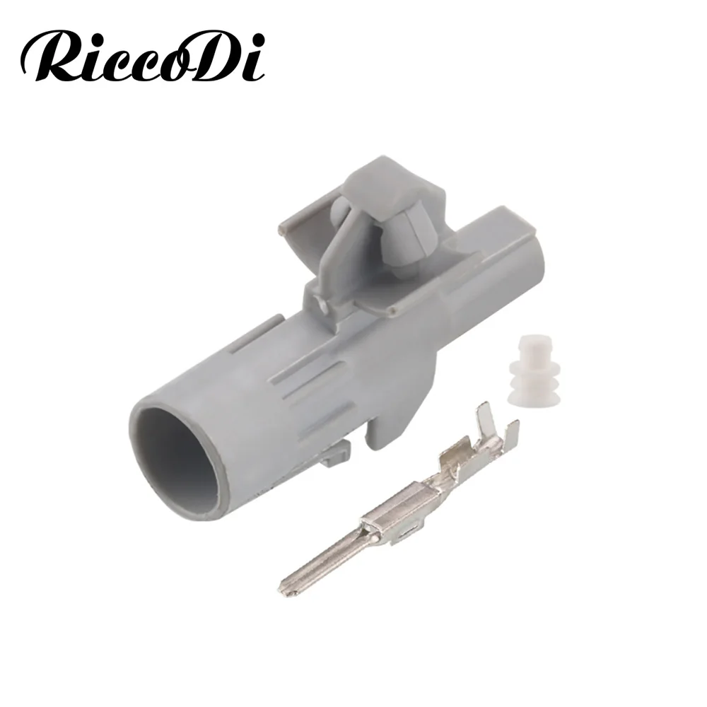 1/5/10/20 Sets 1Pin Way Car Male Compressor coil plug Connector For