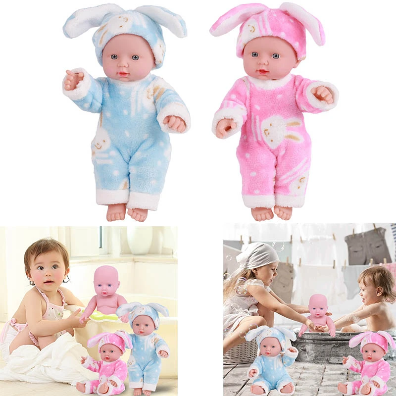 Additief erger maken Onvervangbaar 30/41 Cm Pasgeboren Baby Simulatie Pop Zacht Vinyl Reborn Baby Pop Kinderen  Kleuterschool Levensechte Playmate Model Speelgoed Met kleding|Poppen| -  AliExpress