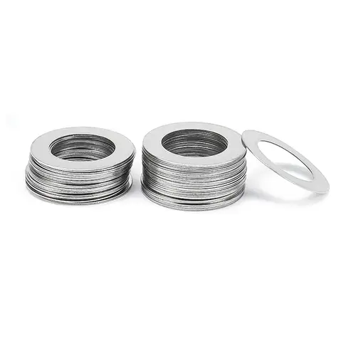 0.1/0.2/0.3/0.5/1mm M2 M3 M4 M5 M6 M7 M8 M9 M10 M12 -M40 DIN988 304 Stainless Steel Adjusting Shim Gasket Ultra Thin Flat Washer - Image 4