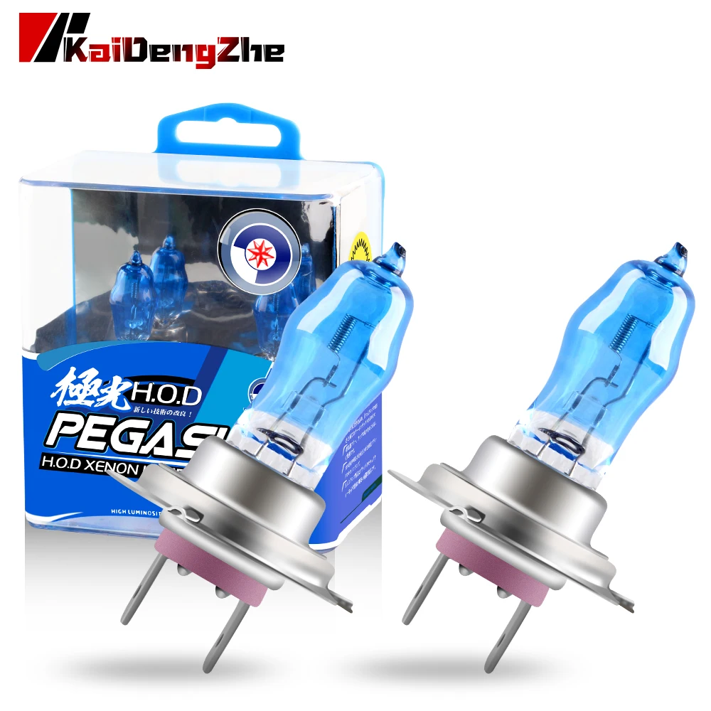 Car-Headlight-Lamp Halogen-Bulb Fog-Lights Motorcycle 6000K H3 H11 H7 9006 Super-White