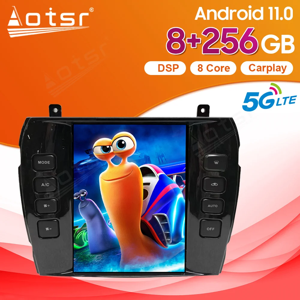 

Octa Core 8+256G 2 din Multimedia Player For Jaguar XJ 2004 - 2008 Android Car radio ​Stereo GPS Navigation Autoradio Head Unit