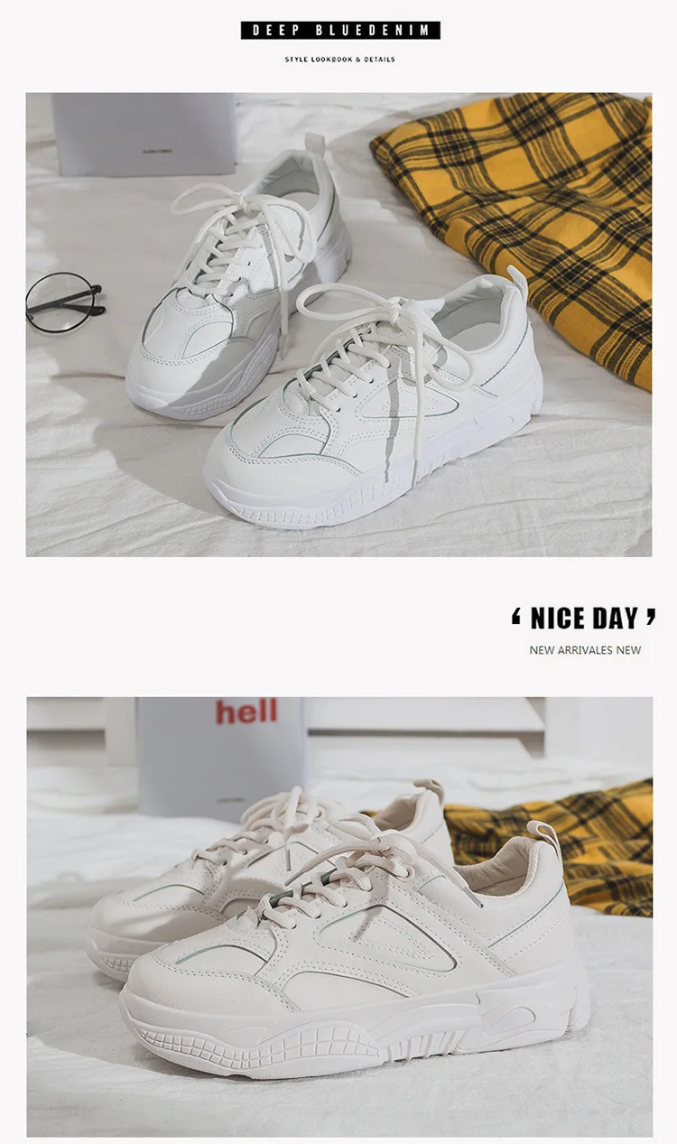 Белые туфли в Корейском стиле г. Новые стильные весенние спортивные кроссовки для студентов в Корейском стиле