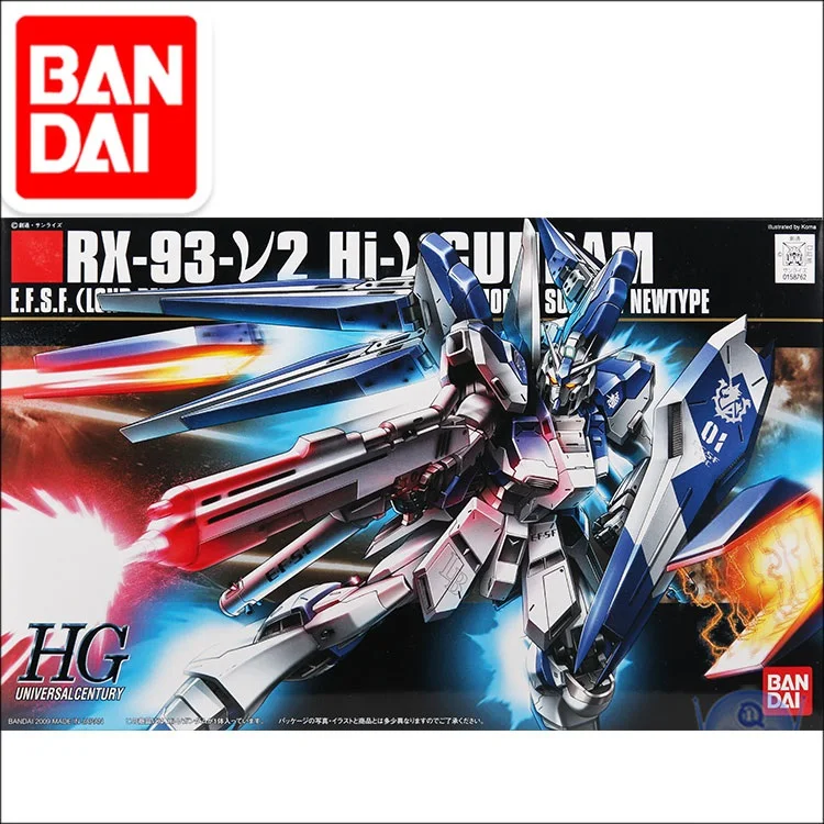Модель Gundam HG 1/144 RX-93 V2 совмещенный дальний/Nu Gundam готов PLEAYER один Броня Unchained мобильный костюм детские игрушки