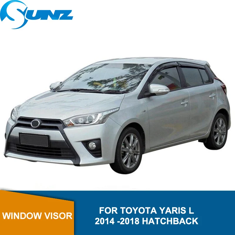 Защитная крышка для окна Toyota Yaris L 2014 2015 2016 2017 2018 хэтчбек Окно Вентиляционное