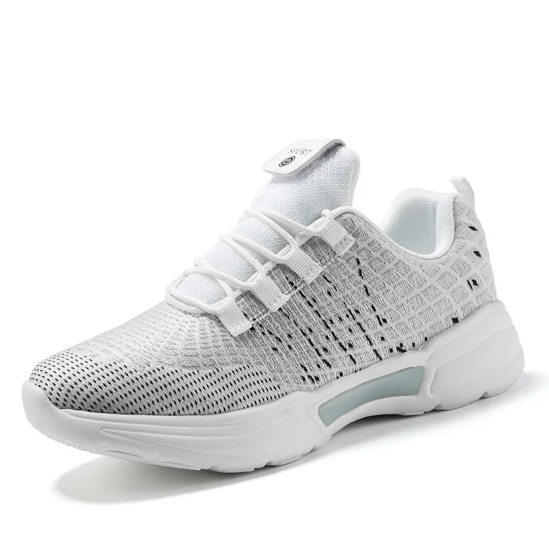 

Fluorescent glow Men casual shoes for Men and women USB charging the new children's shoes couple LED flash shoes - male segment