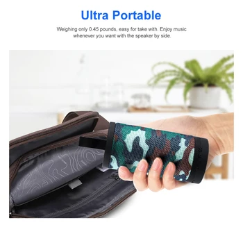 

Sound Outdoor Audio Portable Music Surround Stereo Column Mini Bluetooth Speaker Gift Cylindrical Wireless Battery Powered USB