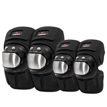 4Pcs Knie Elleboog Protector Set Motorfiets Elleboog En Kniebeschermers Bescherming Guard Voor Motocross Fietsen Skateboard Scooter 4Pcs Knie Elleboog Protector Set Motorfiets Elleboog En Kniebeschermers Bescherming Guard Voor Motocross Fietsen Skateboard Scooter