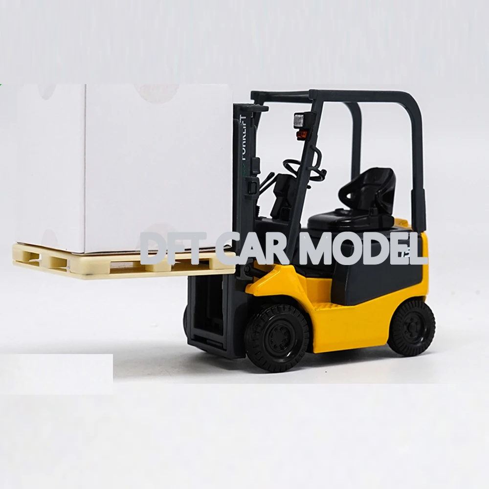 

1:24 Scale Alloy Toy EC FORKLIFT Model Of Children's Toy Cars Original Authorized Authentic Kids Toys