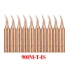 10Pcs/lot Electrical Soldering Tip 900M-T-K 900M-T-IS Lead-free Copper Solder Iron Tips Welding Sting BGA Soldering Tools ► Photo 3/6