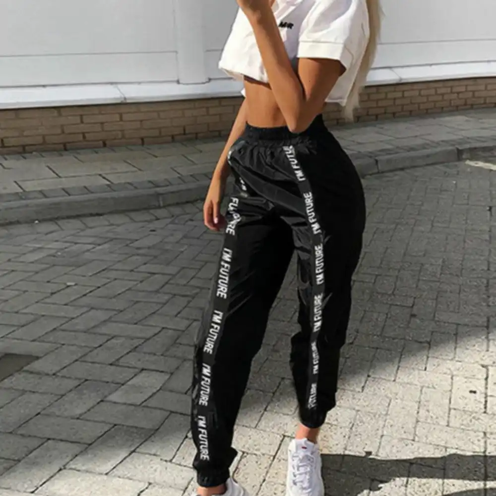 Black loose sweatpants Clearance