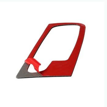 

Carbon Fiber Door Handle Trim Frame Sticker Decal Decor Accessories Auto