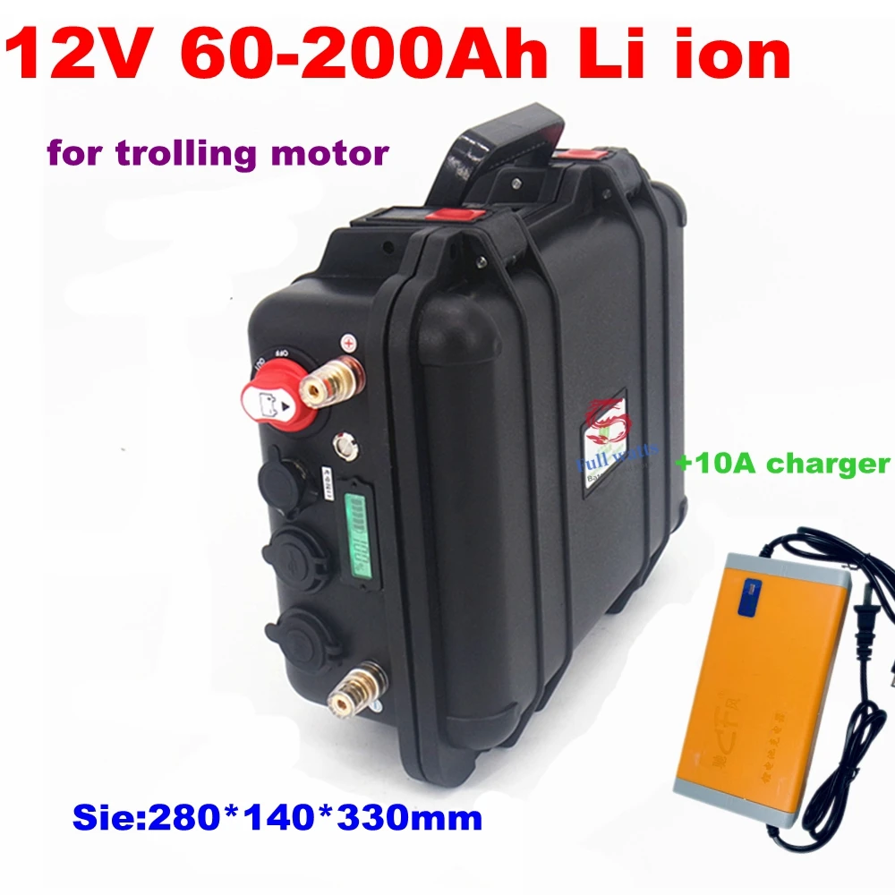12V60Ah80Ah120Ah150ah180ah200ahLithiumionbatteryfortrolling