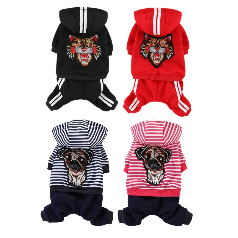 Pet Clothes Dog Pajamas Spring Dog Clothes Kawaii Rompers Jumpsuits Coat For Small Dogs Puppy Onesie Cat Chihuahua Pomeranian Clothing