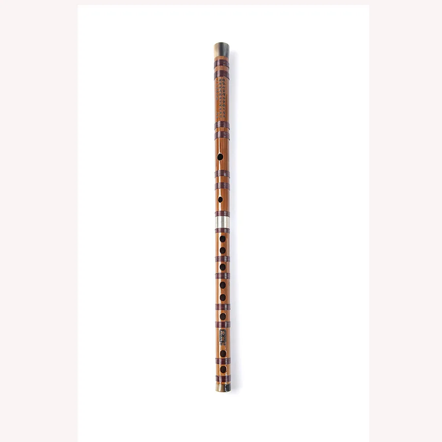 Refined Bitter Bamboo Flute Chinese Musical Instrument Dizi Key of G F for Beginer E D C Key Professional Playing Student