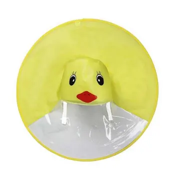 

UFO umbrella cap magic hands-free raincoat keeps hands-free while protecting children from rain raincoat Cute raincoat